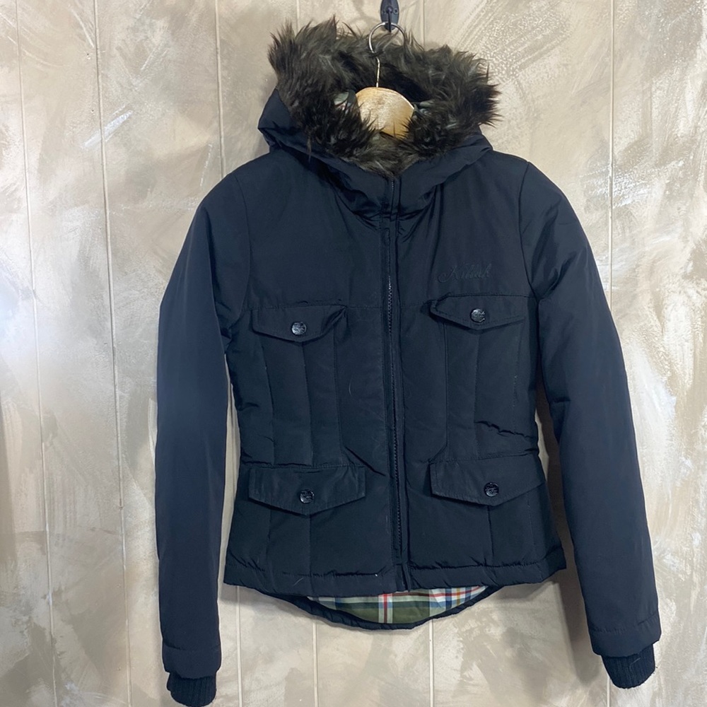 killah winter down&feather jacket size XS